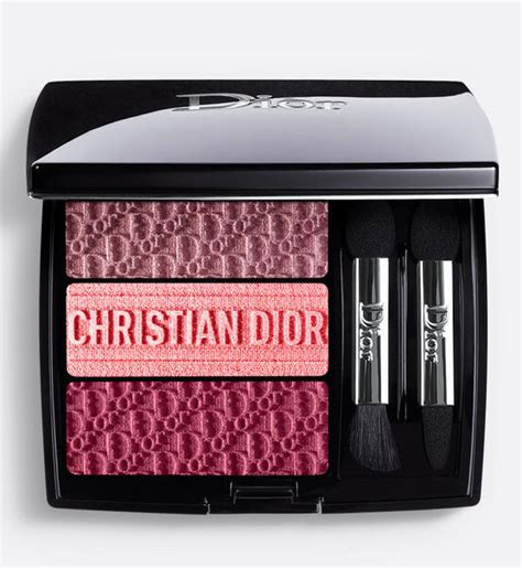 dior rosy canvas|Eyeshadows: the Couture Diorshow Tri (O)blique palette .